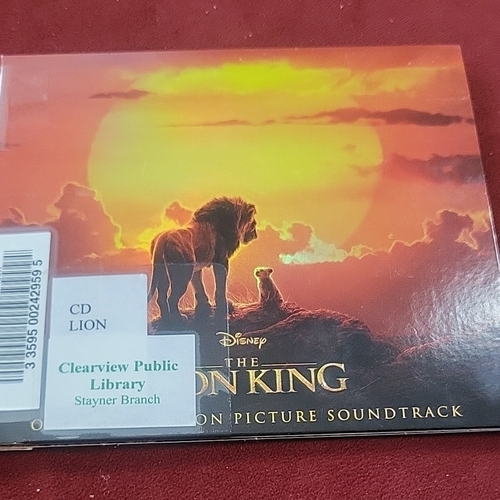 Disney The Lion King Soundtrack CD - Multicolor